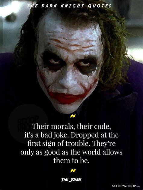 famous joker quotes dark knight